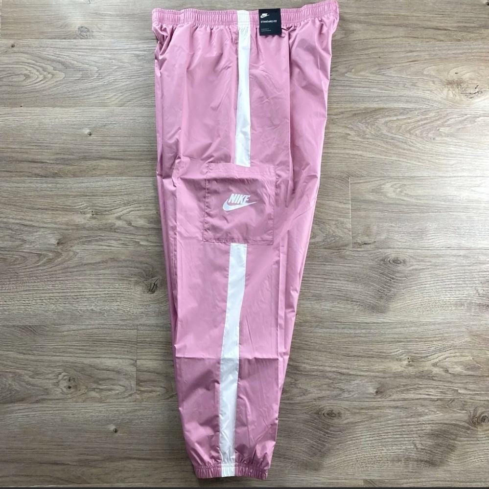 Nike Womens Nylon Track Pants Wind Breaker